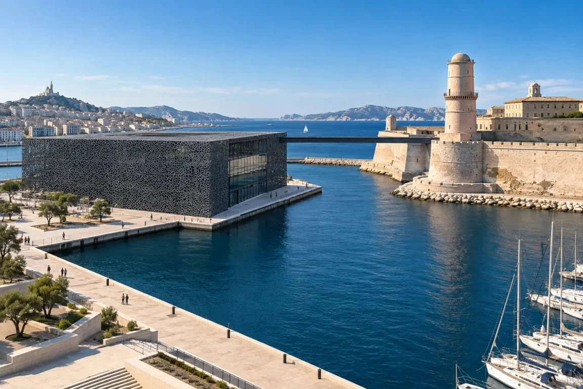 MuCEM et Vieux-Port, héritage de la capitale de la culture Marseille-Provence 2013