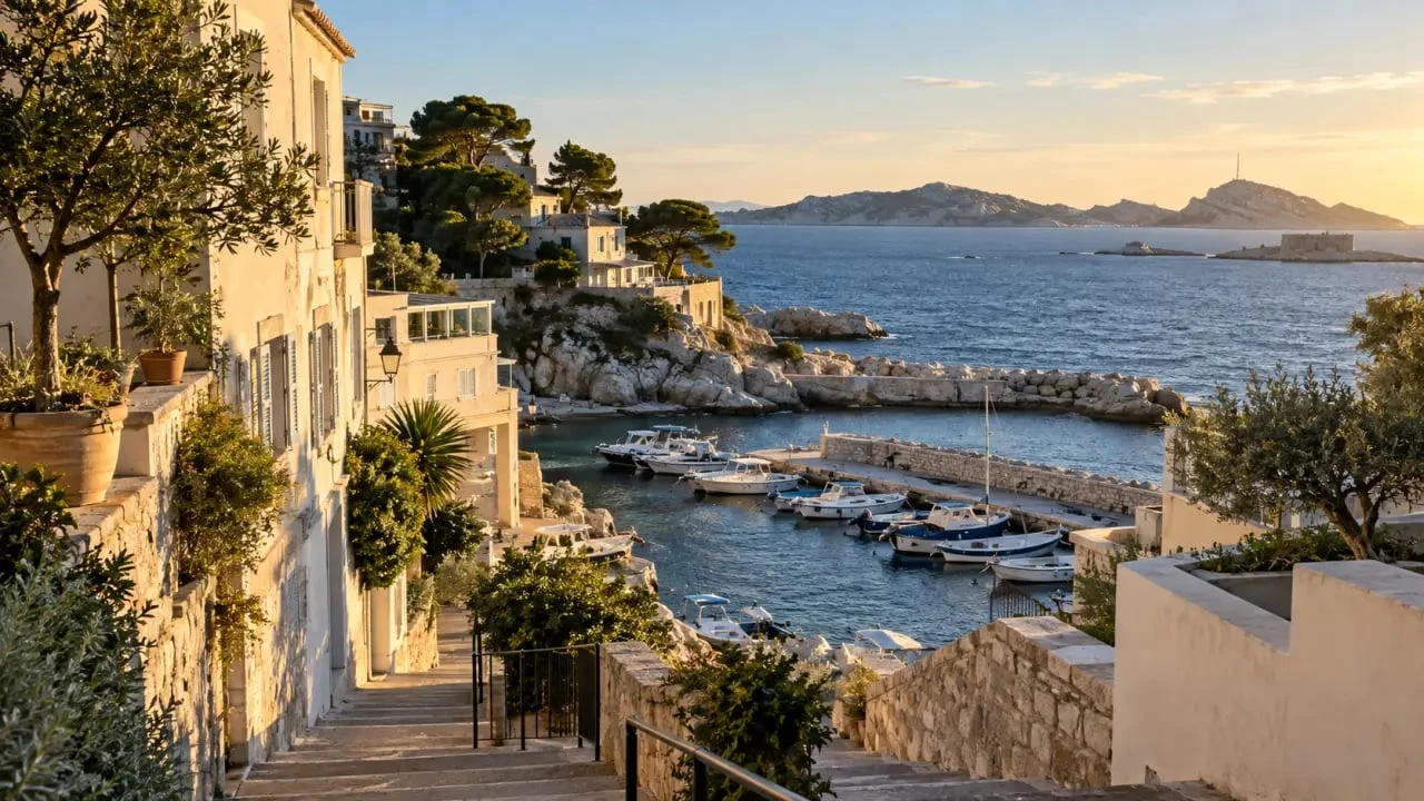 Quartiers bobo Marseille : promenade maritime et ambiance bobo-chic à Endoume