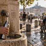 Fontaines marseille : eau potable pour remplir sa gourde