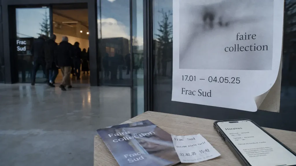 Frac Sud cité de l art contemporain : billets, brochure et horaires