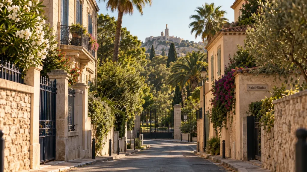 Saint-Giniez est un quartier résidentiel du 8e, entre Prado, plages et immobilier de standing