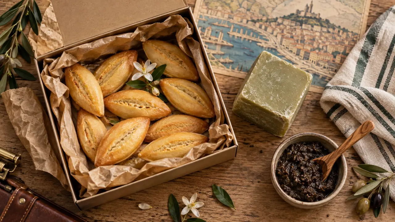 Que ramener de Marseille : savon de Marseille et tapenade en coffret