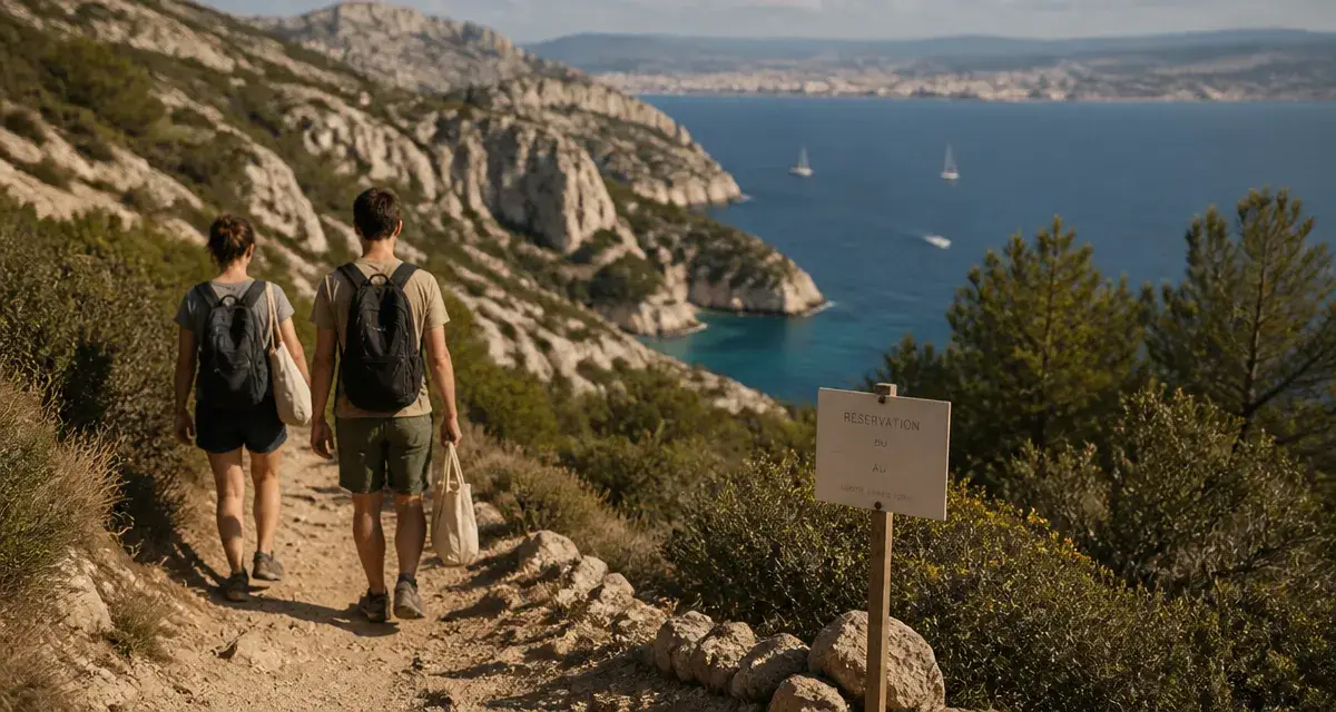 Tourisme durable marseille : randonnée responsable en calanques