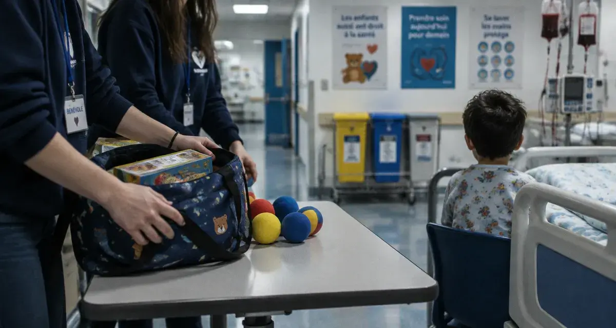 À la Timone, les étudiants de Boud’choumins égayent les dimanches des enfants