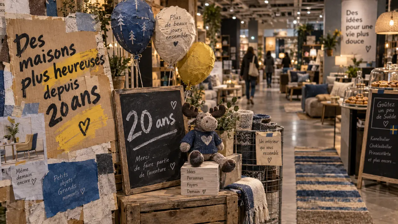 IKEA La Valentine a célébré ses 20 ans avec animations et réductions