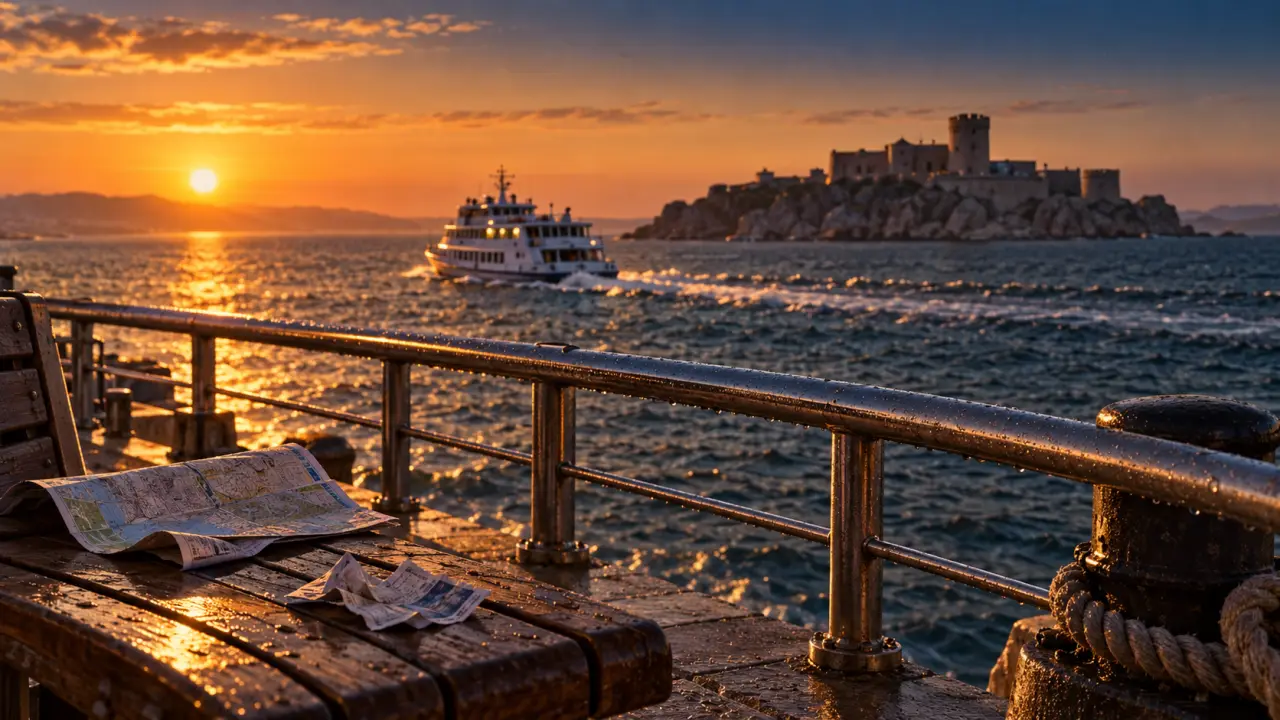 Visiter chateau d if marseille : ferry depuis le Vieux-Port vers l’île d’If
